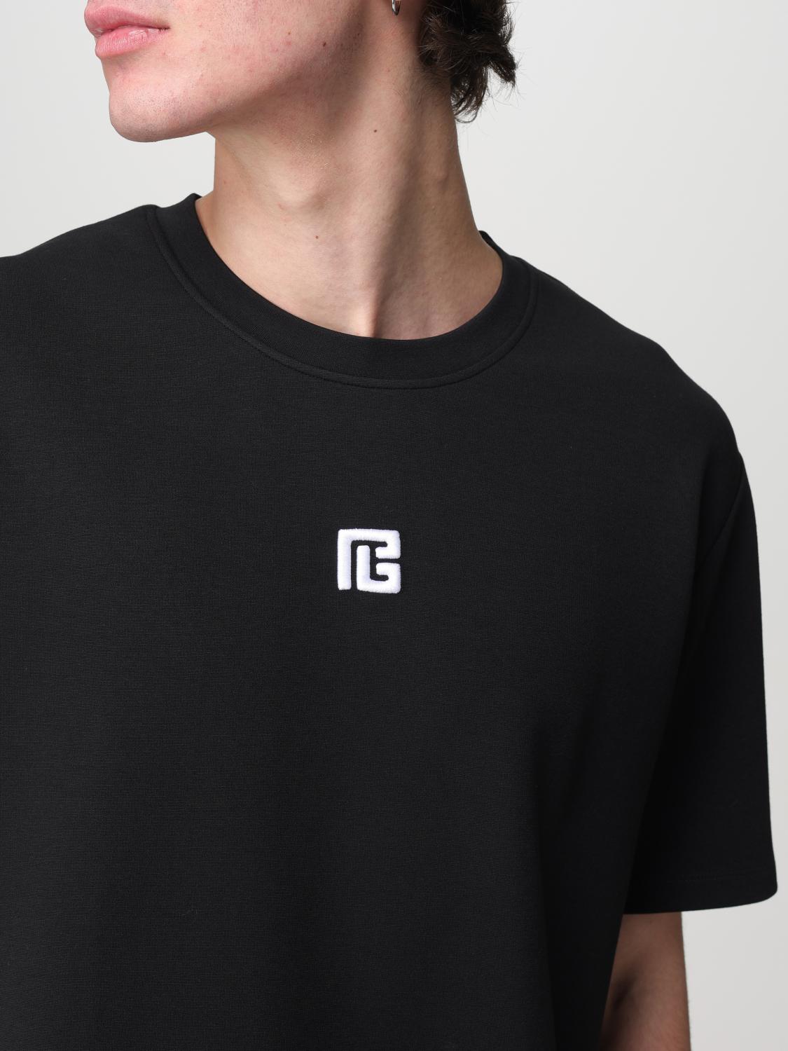 Balmain T Shirt Men Black
