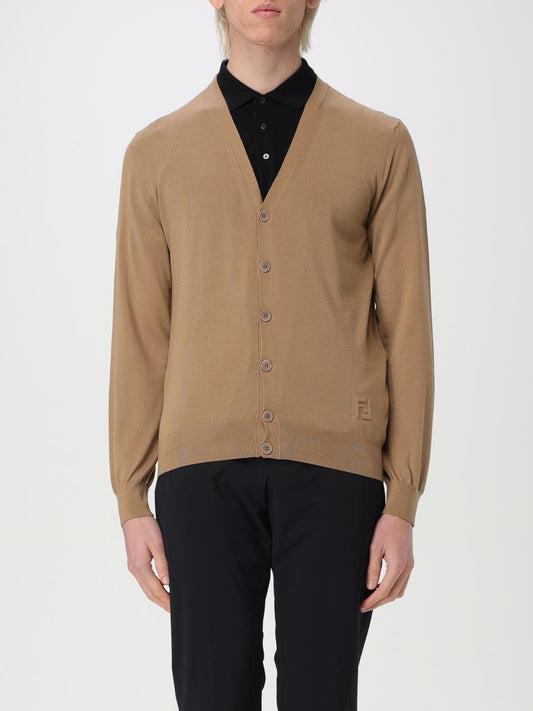 Fendi Cardigan Men Brown
