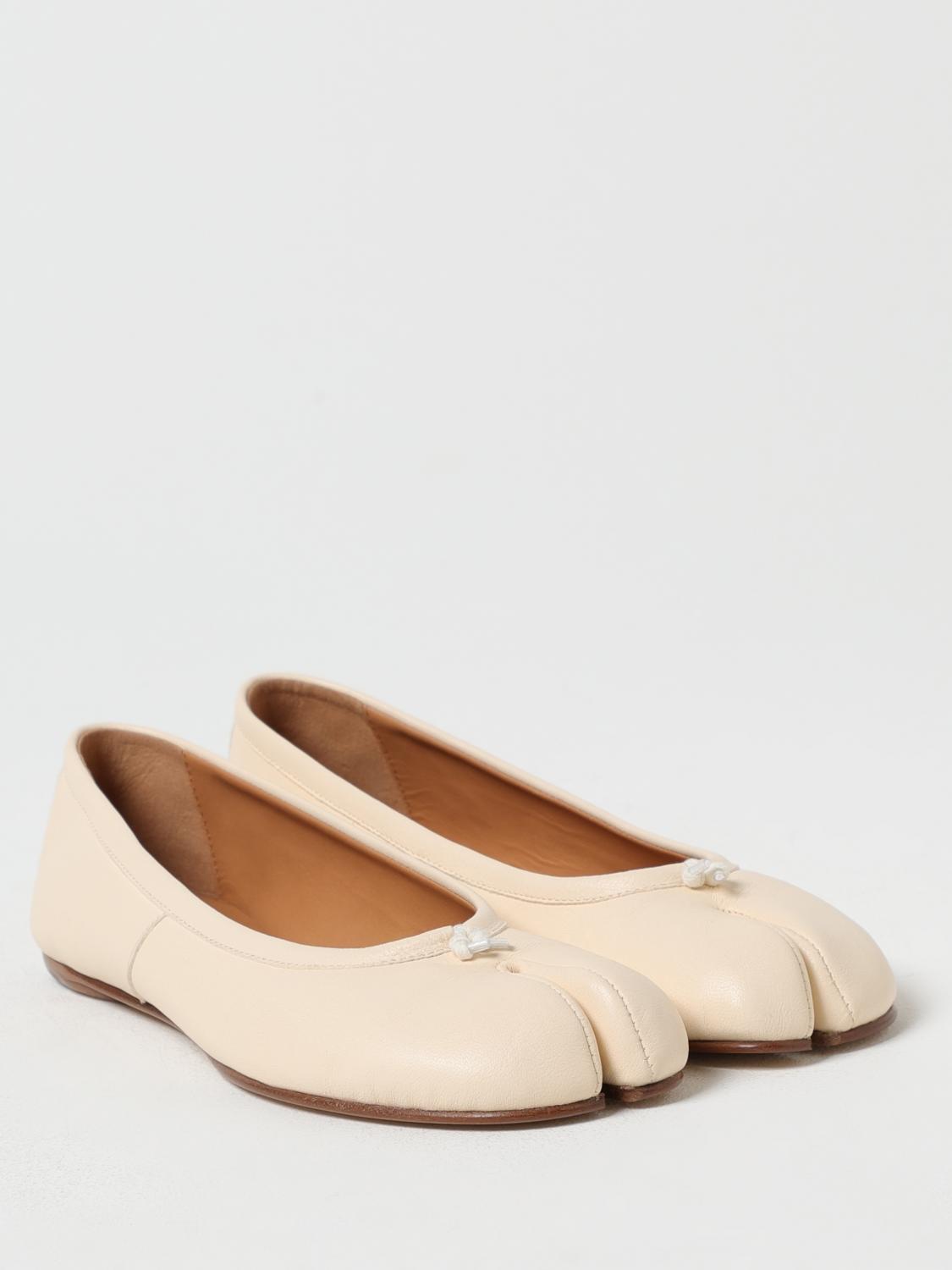 Maison Margiela Ballet Flats Woman Cream