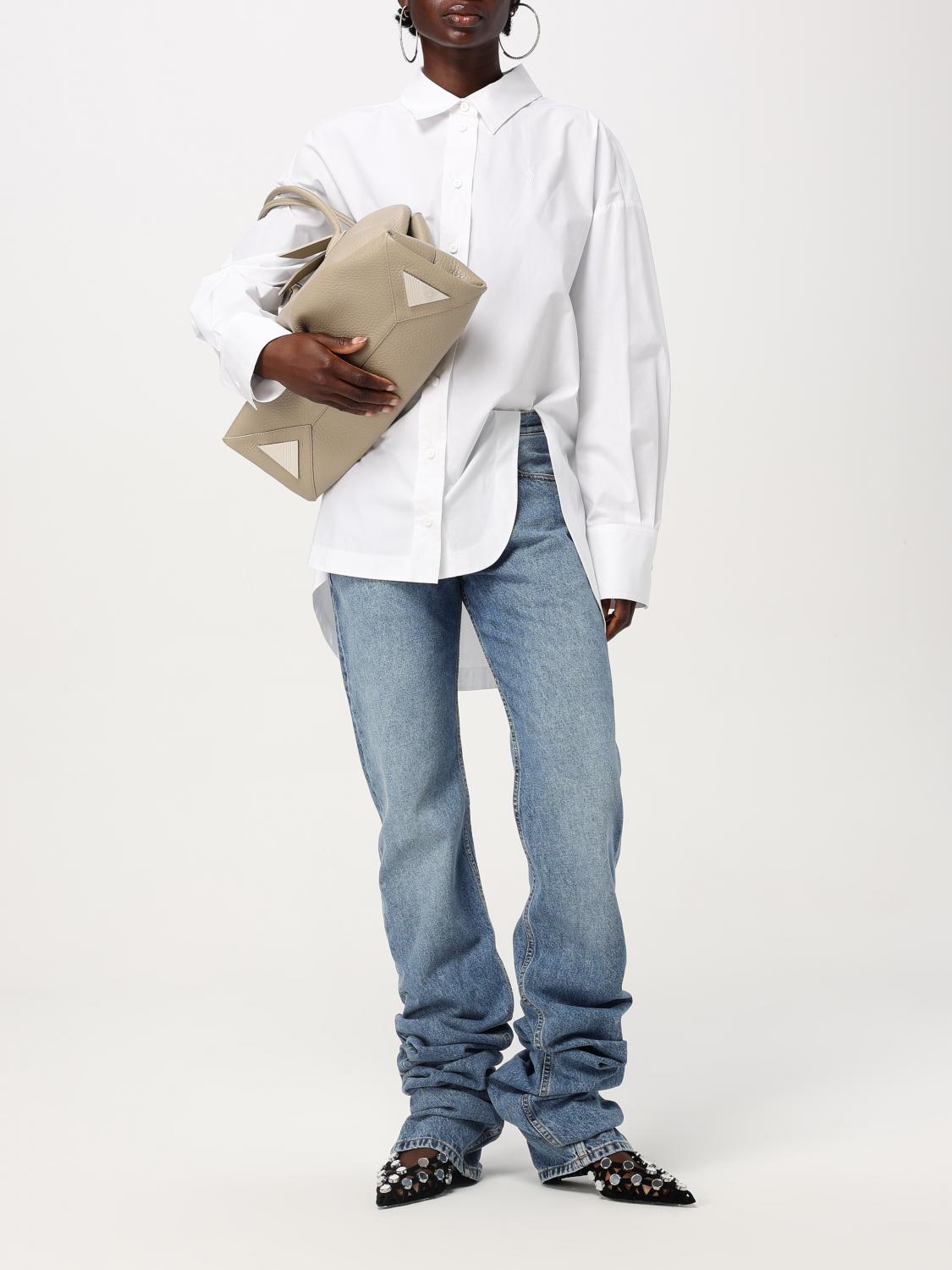 The Attico Shoulder Bag Woman Earth – Modishus