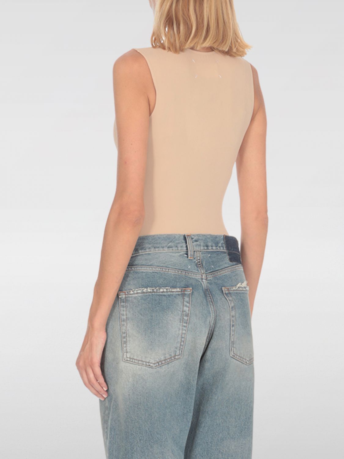 Maison Margiela Bodysuit Woman Nude