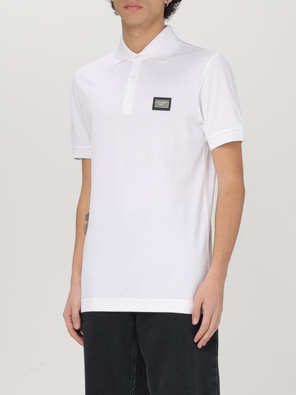 Dolce & Gabbana Polo Shirt Men Blue