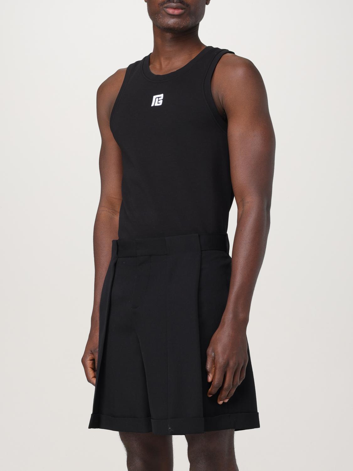 Balmain T Shirt Men Black