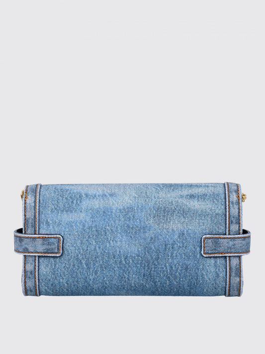Balmain Mini Bag Woman Denim