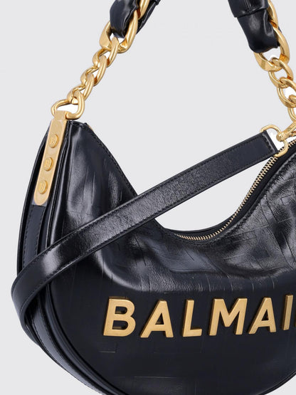Balmain Shoulder Bag Woman Black