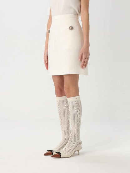 Valentino Skirt Woman Ivory