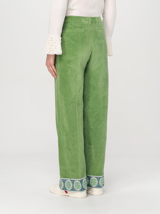 Valentino Pants Men Green