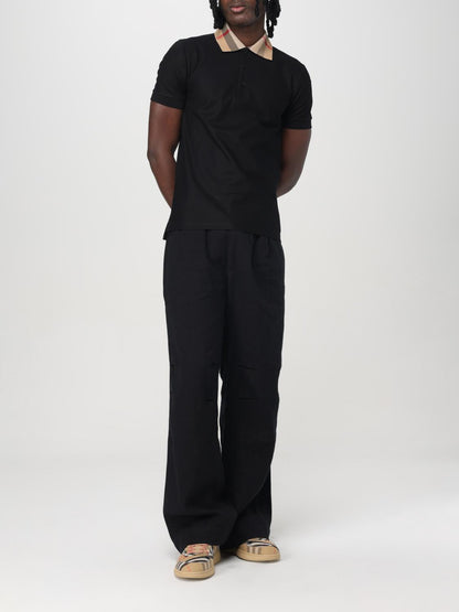 Burberry Polo Shirt Men Black
