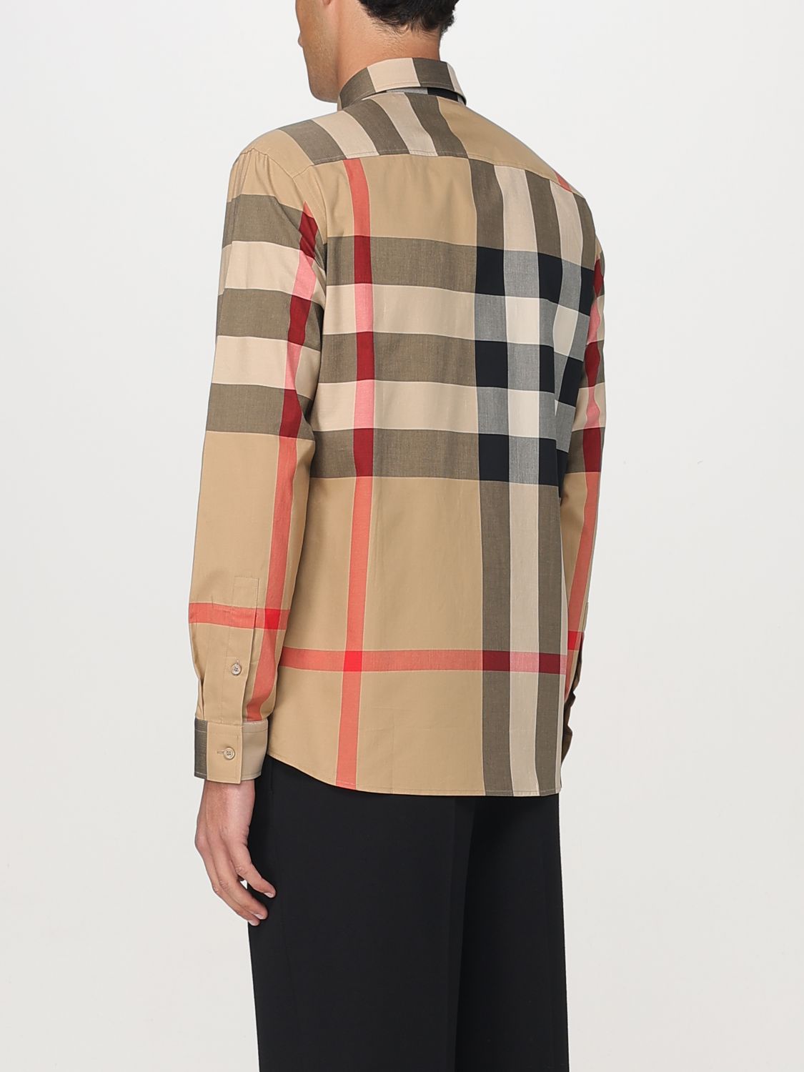 Burberry Shirt Men Beige