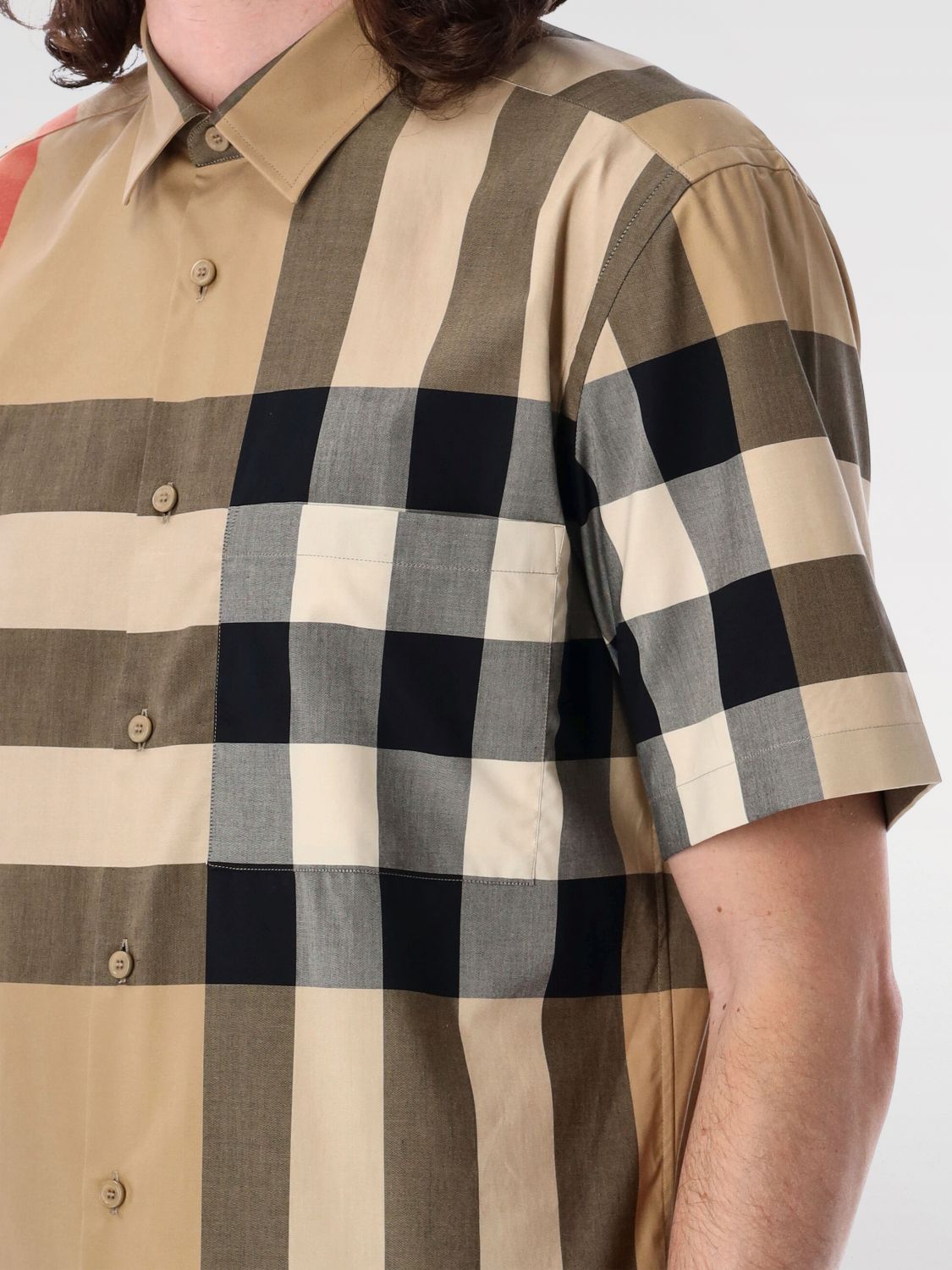 Burberry Shirt Men Beige
