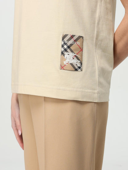 Burberry T Shirt Woman Brown