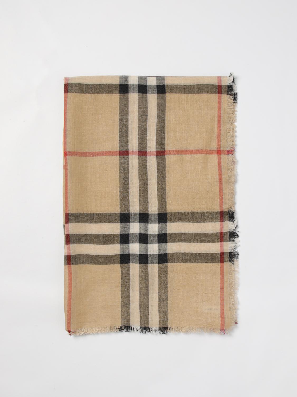 Burberry Scarf Woman Sand