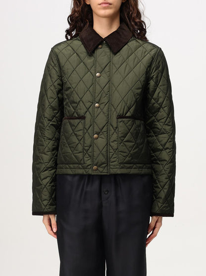 Burberry Jacket Woman Olive