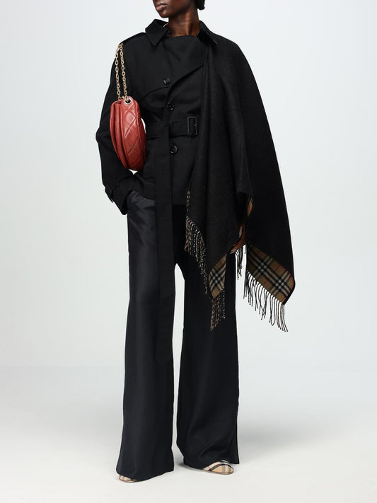 Burberry Coat Woman Black