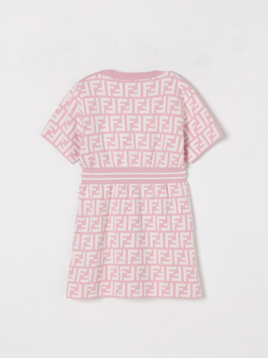 Fendi Romper Kids Pink