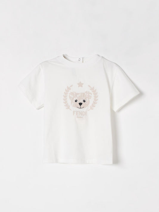 Fendi T Shirt Kids White