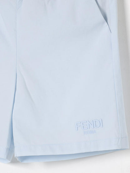 Fendi Shorts Kids Blue