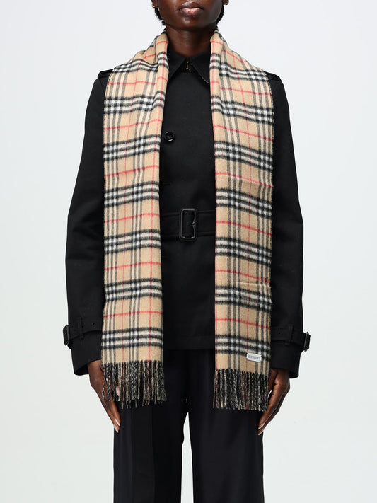 Burberry Scarf Woman Beige