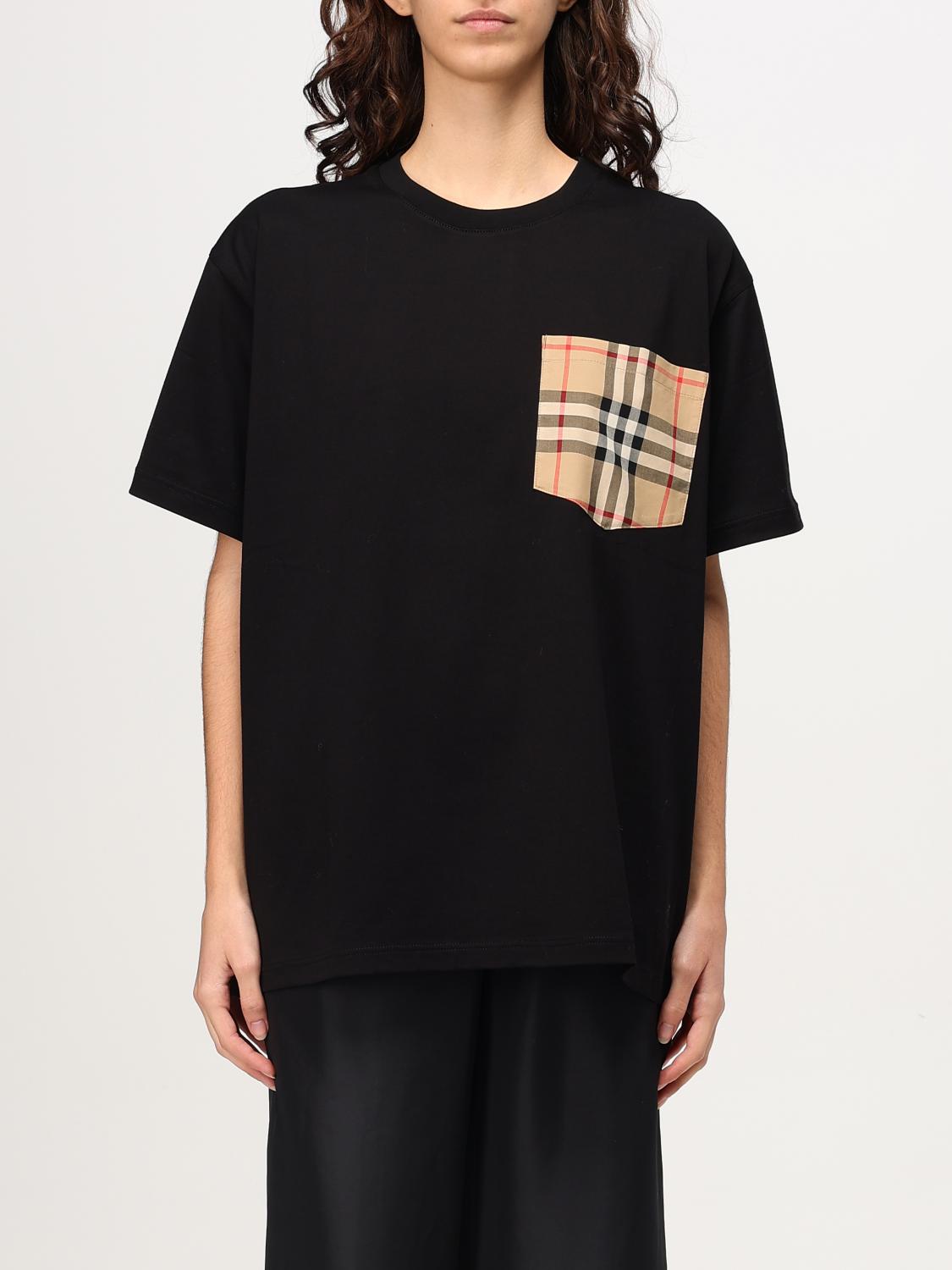 Burberry T Shirt Woman Black