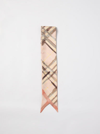 Burberry Neck Scarf Woman Beige