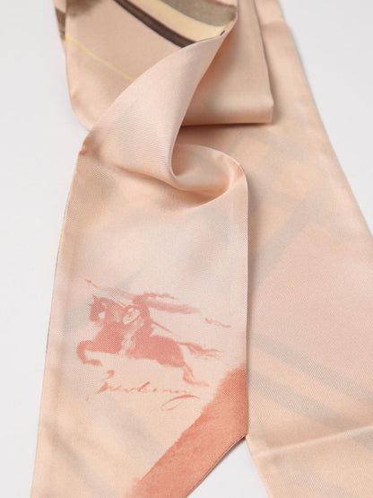 Burberry Neck Scarf Woman Beige