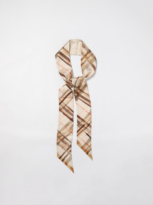 Burberry Neck Scarf Woman White