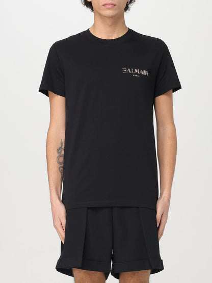 Balmain T Shirt Men Black