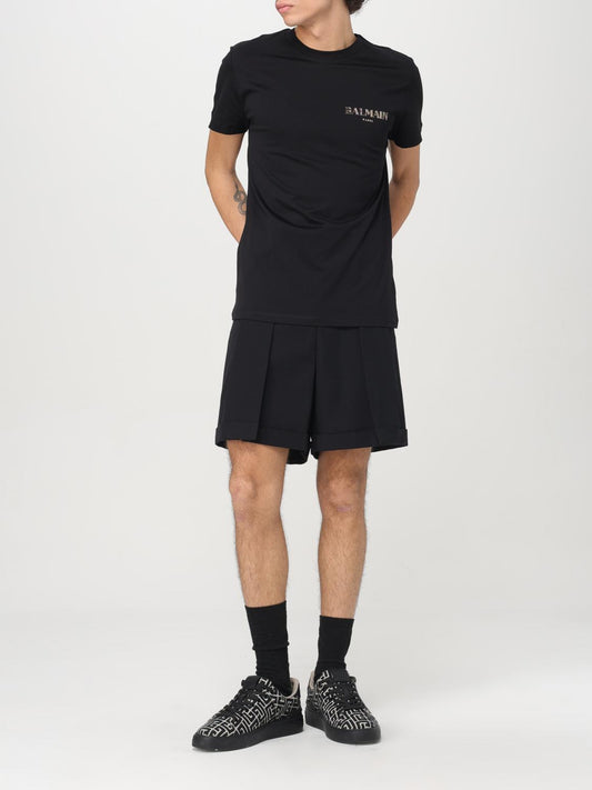 Balmain T Shirt Men Black