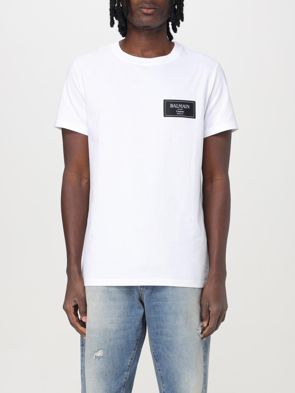 Balmain T Shirt Men Black