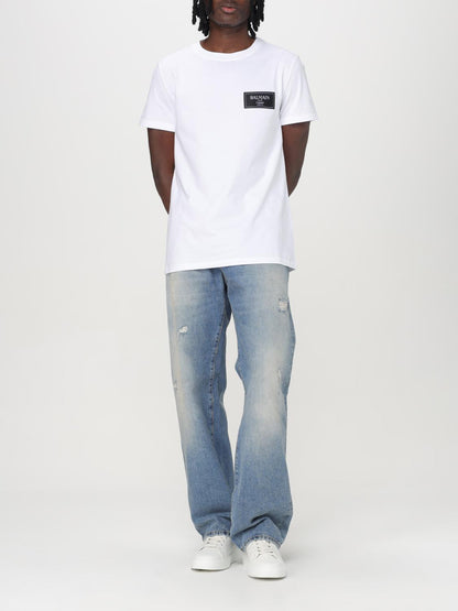 Balmain T Shirt Men Black