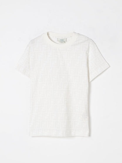 Fendi T Shirt Kids White