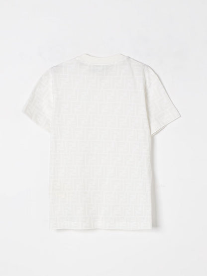 Fendi T Shirt Kids White