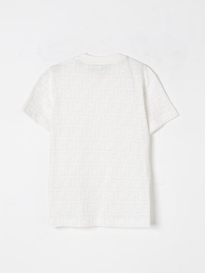 Fendi T Shirt Kids White