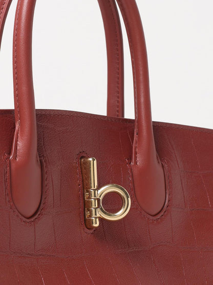 Burberry Handbag Woman Brick Red