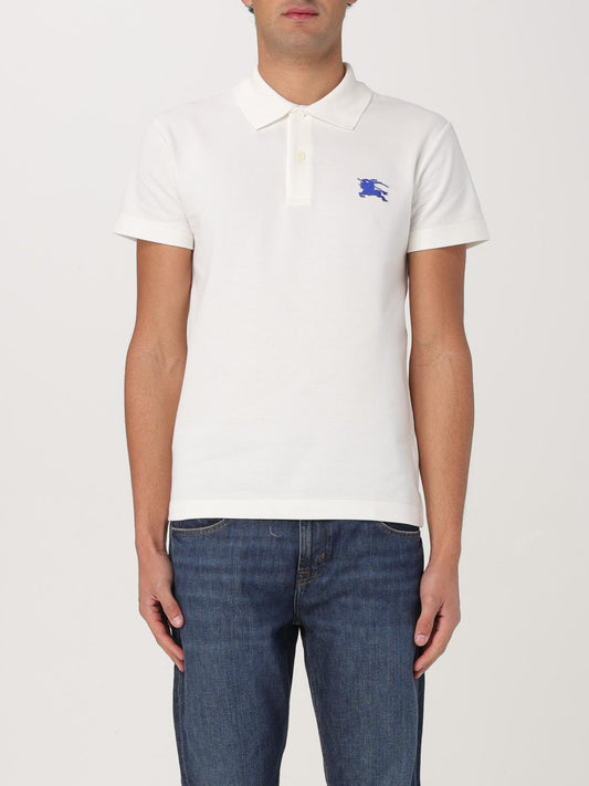 Burberry Polo Shirt Men Ivory