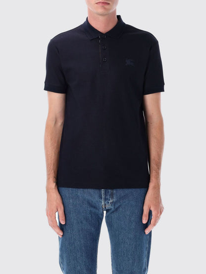 Burberry Polo Shirt Men Blue