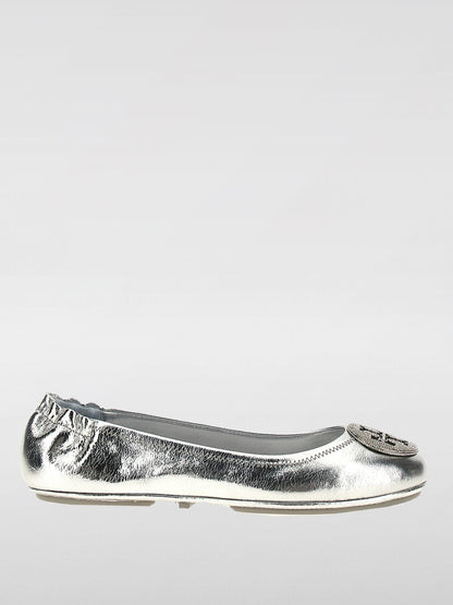 Tory Burch Ballet Flats Woman Silver