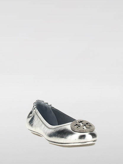Tory Burch Ballet Flats Woman Silver