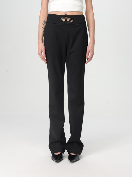 Diesel Pants Woman Black