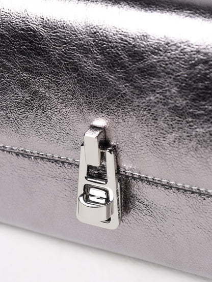 Coccinelle Mini Bag Woman Silver