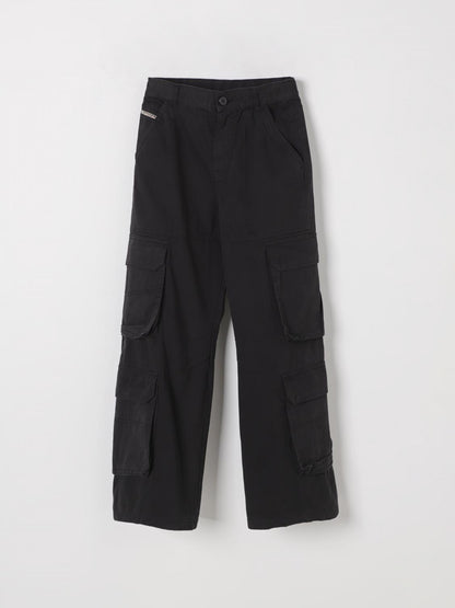 Diesel Pants Kids Black