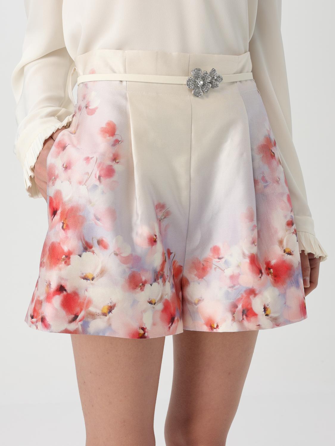 Zimmermann Short Woman Yellow Cream