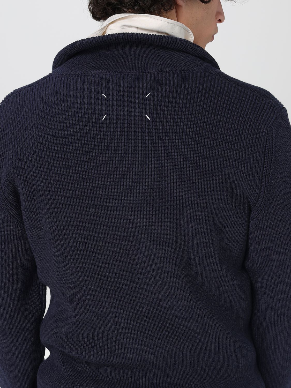 Maison Margiela Cardigan Men Blue
