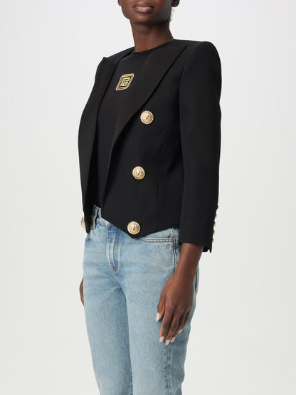 Balmain Blazer Woman Black