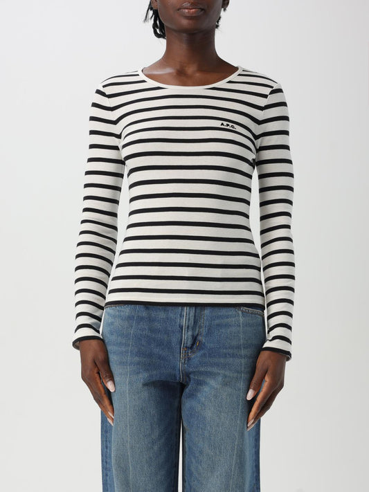 A.P.C. T Shirt Woman Beige