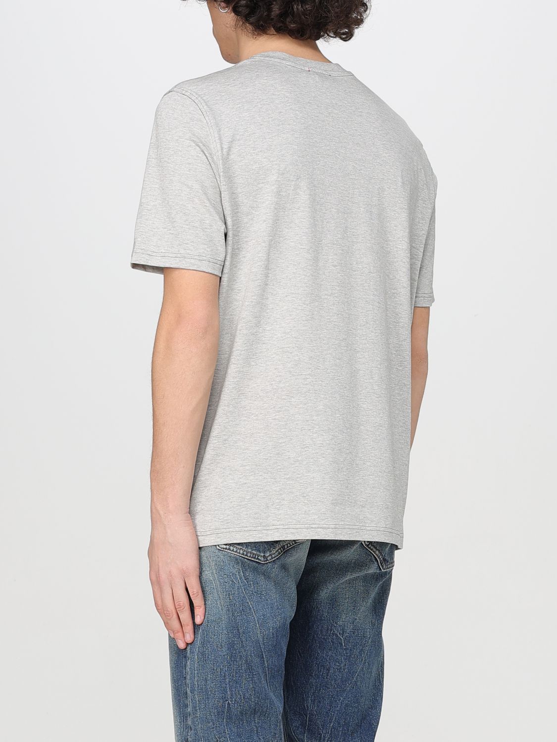 Diesel T Shirt Men Grey
