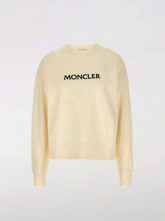 Moncler Sweatshirt Woman White