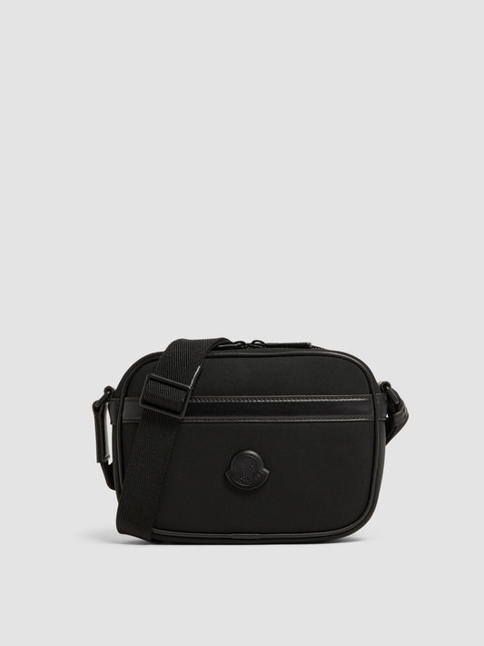 Moncler Shoulder Bag Men Black