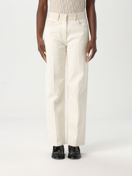 Fendi Jeans Woman White