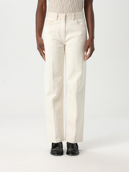 Fendi Jeans Woman White